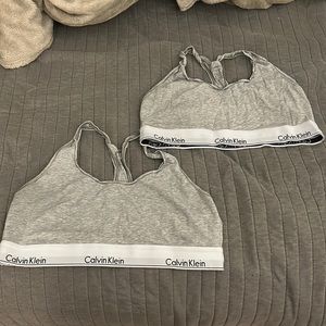 Set of 2 Calvin Klein Sports Bras Size:XL